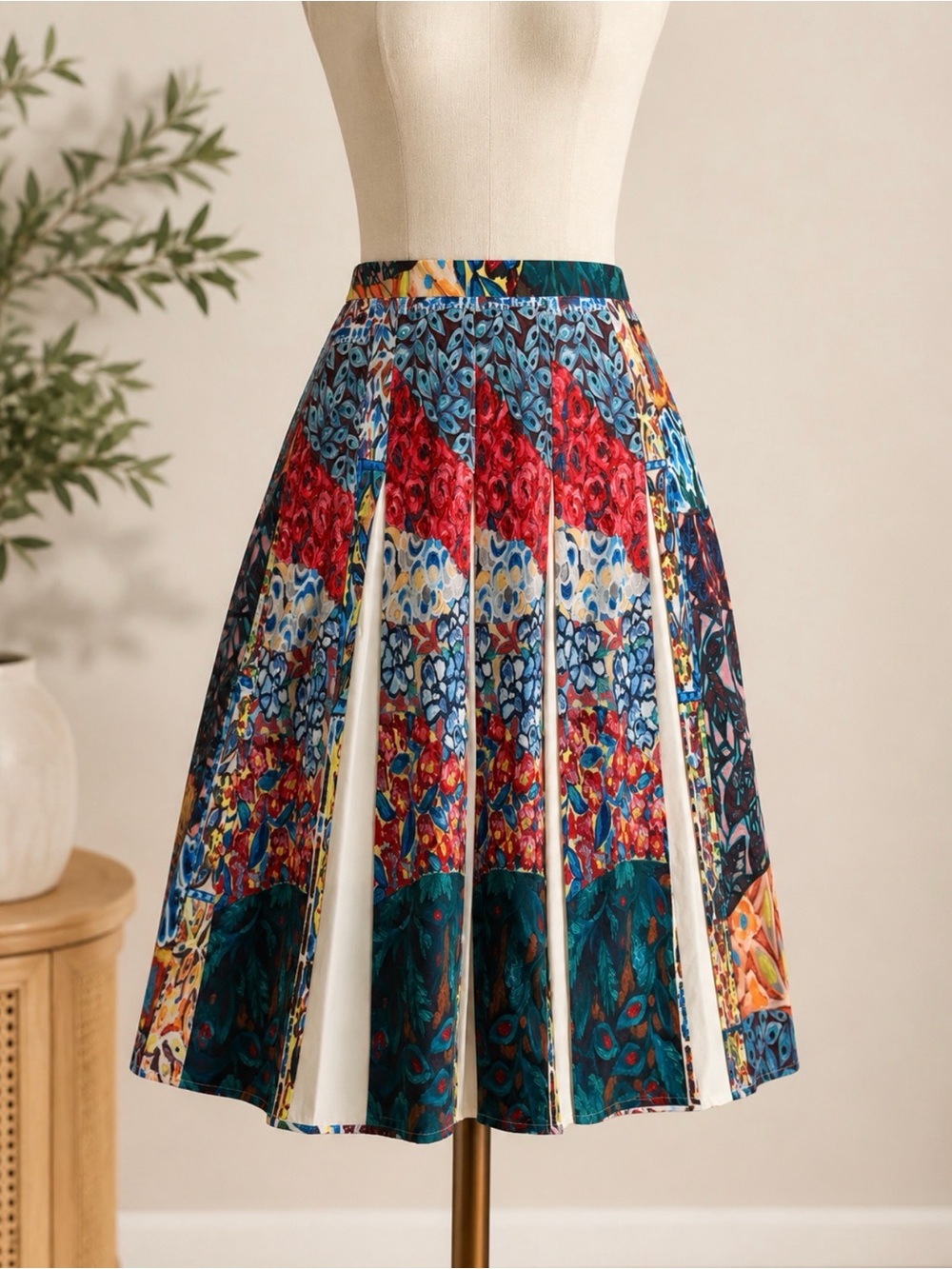 Kamiseta x Heart A-Line Skirt